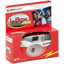 AgfaPhoto LeBox 400 Disposable Camera with Flash (27 Exposures) - POST FREE