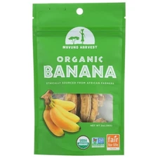 Mavuno Harvest Organic Dried Fruit, Banana, 2 Oz