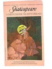 William Shakespeare A Midsummer’s Night Dream Bantam Classics Paperback Book ‘88