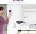 1080P Wireless Video Doorbell Camera with Ring Chime, Smart AI Human Detection