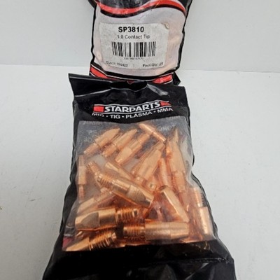 Binzel 1 mm Kontaktspitzen M8 x 30 mm T401 T501 PP40W 25er Pack SP3810 V
