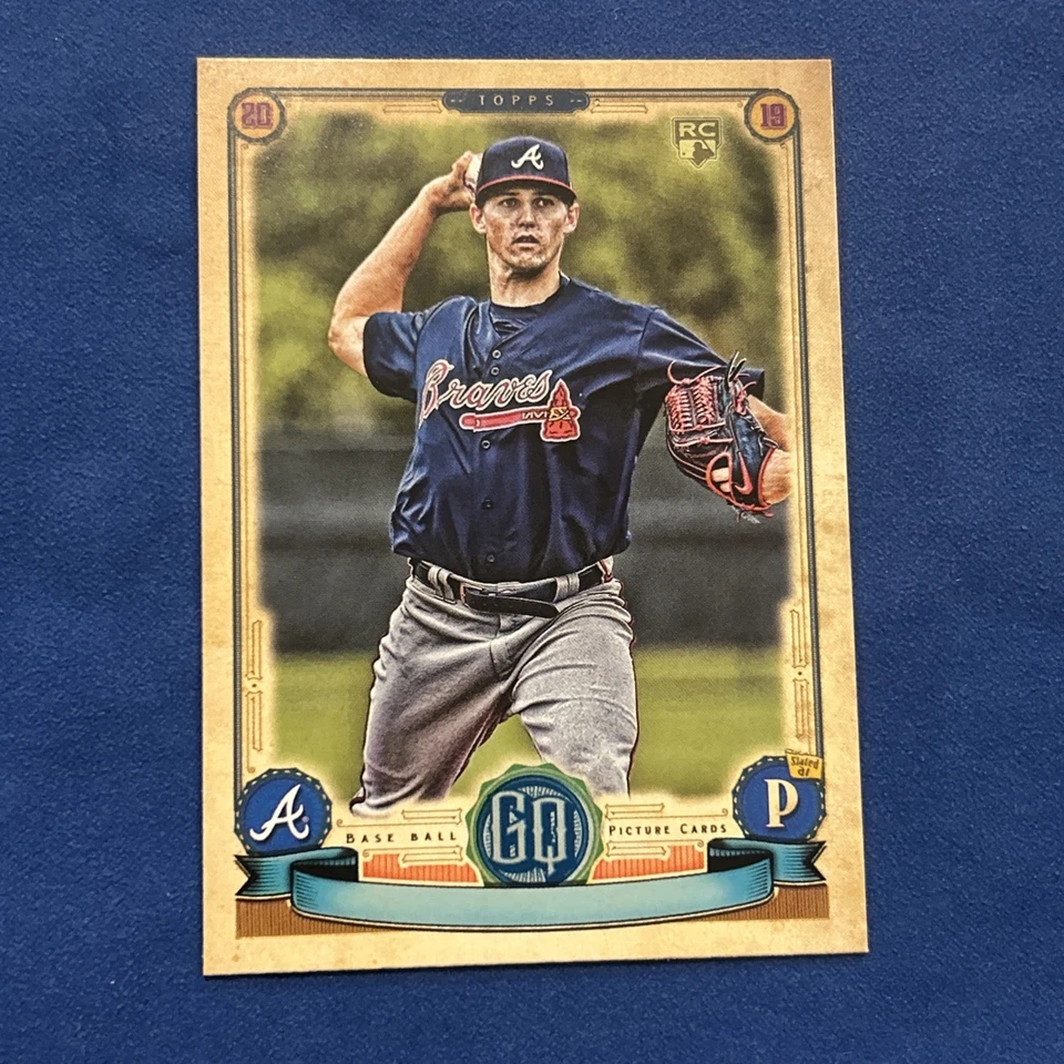 2019 Topps Gypsy Queen Kyle Wright Atlanta Braves RC (#202) No Name Or - Image 2 of 4