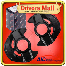 2x AIC Spritzblech Bremsscheibe Abdeckblech MERCEDES W169 W245 vorne 1693300820