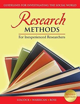 Research Methods for Inexperienced - Paperback, by Leacock Coreen J; - Very Good