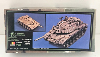 1/35 VERLINDEN ISRAELI IDF M60 BLAZER ARMOR #398 NEW RESIN MODEL TAMIYA ESCI