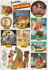   MICKY MAUS MAGAZIN Disney Filme-Sticker, Eh...
