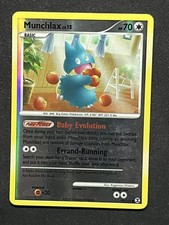 Munchlax 70/111 MP Reverse Holo Adorable Snorlax Baby Rising Rivals Pokémon Card on eBay