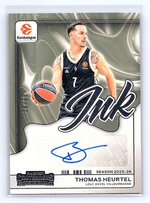 Thomas Heurtel 2025-26 Contenders EuroLeague #THM Ink Auto #/99