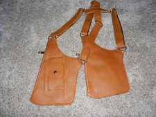 USA Adjustable Anti-Theft Underarm Shoulder Bag Faux Leather Wallet Holster Bag