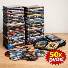 DVD Bundle Konvolut gemischt – 50 Stück – Hülle + Disc vollständig +KEIN PORTO+