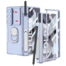 DOOTOO for Samsung Galaxy Z Fold 6 Case with Ring Stand, Z Fold6 S Pen Holder...