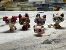Lot Of Littlest Pet Shop LPS 100 Authentic Animals Pig Dog Cat