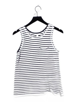 Burberry Damen T-Shirt M Weiß Baumwolle