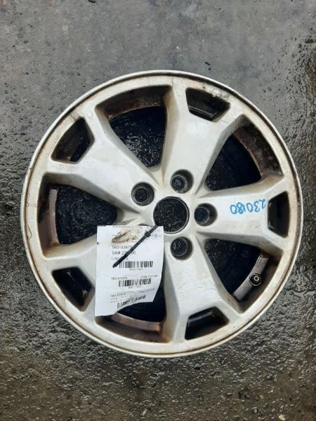 Roda 16x6-1/2 liga 5 raios pintada 14-18 Ford Transit Connect DT1Z1007C - Imagem 3 de 4