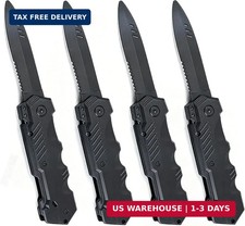 4 Pieces Retractable Fake Knife Retractable Prop Knife False Trick Joke Gadget T