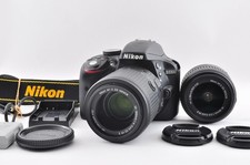 Nikon D3300 Double Zoom Kit AF-S 18-55mm  55-200mm, Excellent Condition, Low Sh