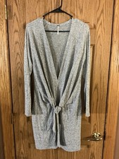 Free People Dress Large Super Soft Gray EUC