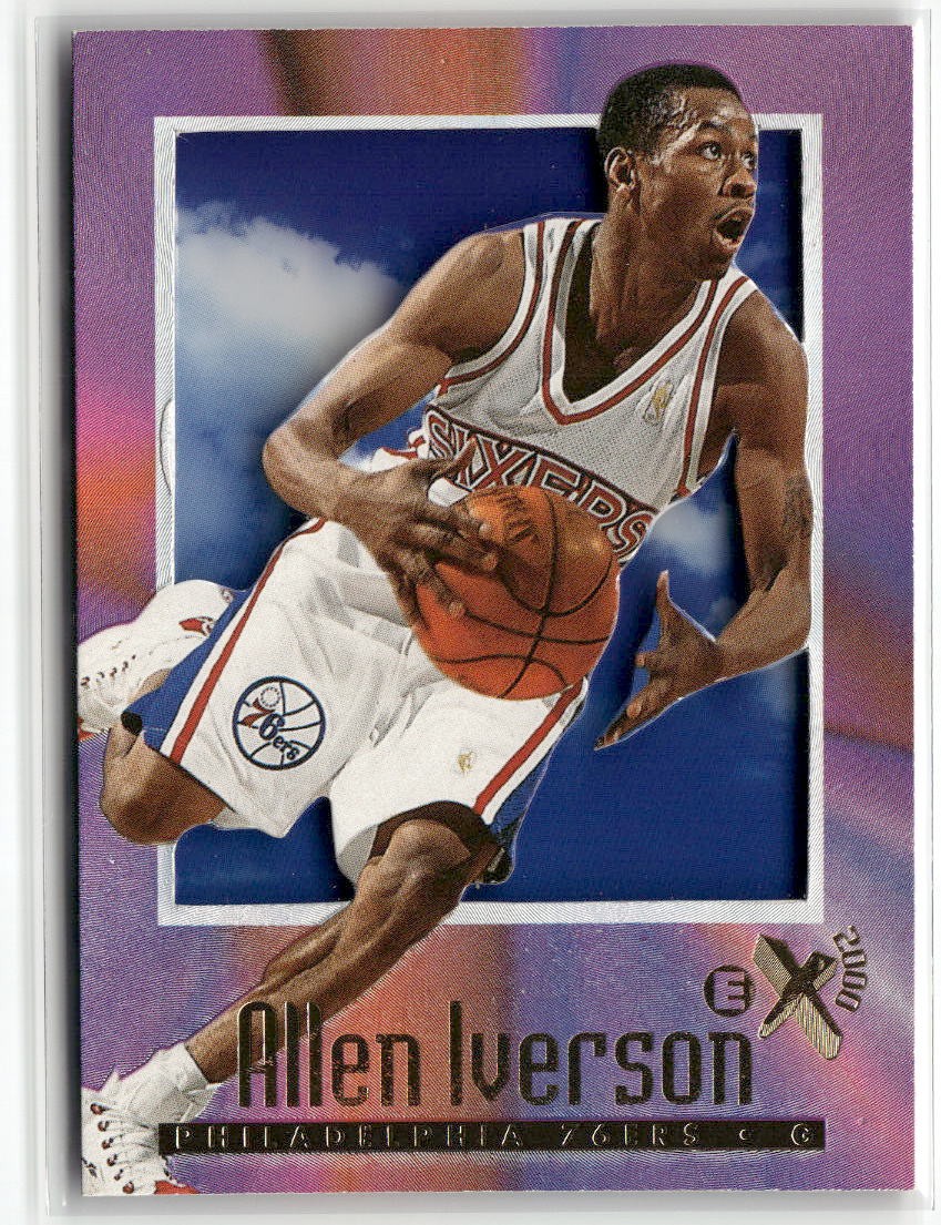 1996-97 E-X2000 #53 Allen Iverson RC ☘️206