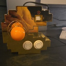 Bandai Pac-Man Gold Plug & Play Joystick Handheld Electronic Game