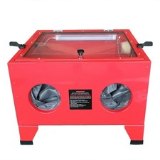 25 Gal 40-80psi 5cfm Abrasive Sand Blast Blaster Cabinet Sandblaster