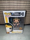 Funko Pop! DC Super Heroes: Wonder Woman #08 Metallic Chase W/Protector