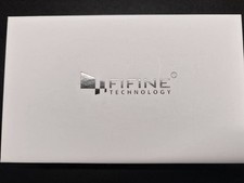 Fifine K669B USB Condenser Mic PC Single-Pattern Mic with Stand, Used
