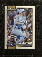 2026 Topps Jac Caglianone #138 🔥 Kansas City Royals Rookie 