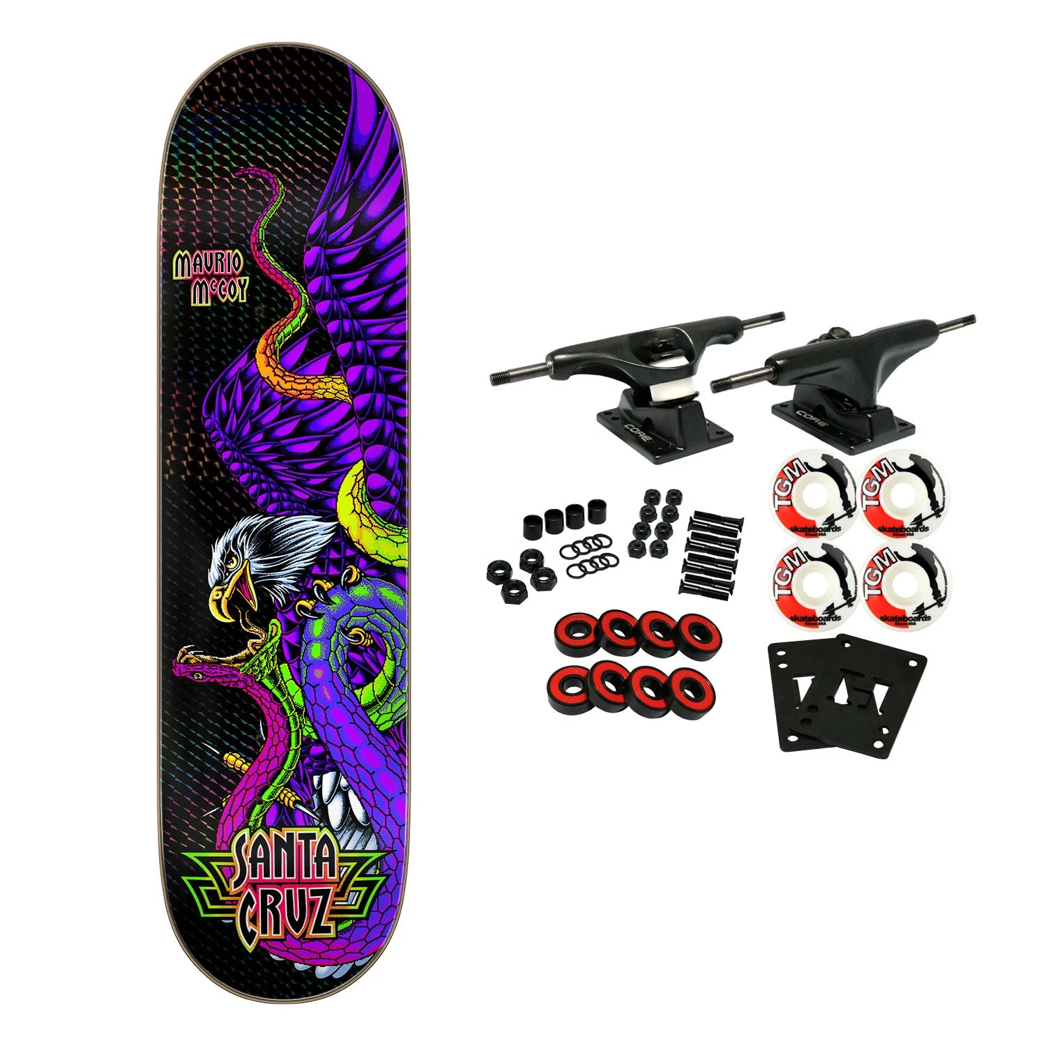 Santa Cruz McCoy Battle VX Skateboard - Thumbnail 2