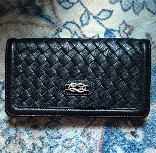 Brighton Interlok Braid Rockmore Wallet - Missing Strap