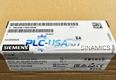 6SL3130-1TE22-0AA0 1PCS Brand New SIEMENS 6SL3130-1TE22-0AA0 Basic Line Module