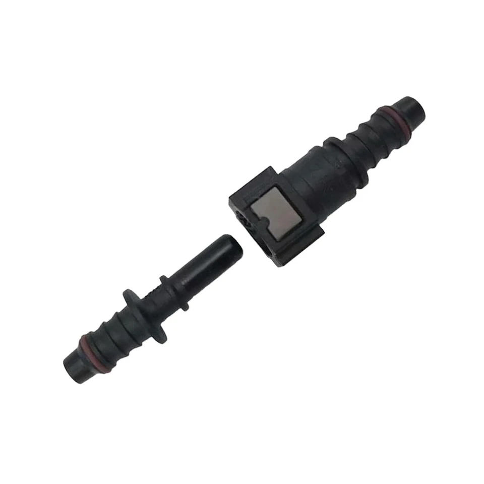 Raccords rapides durite essence 8 mm voiture moto 2 pièces - Photo 4/4