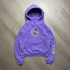 Disney 100th 100 Years Of Wonder Purple Hoodie Sweatshirt Mickey Youth Size 13