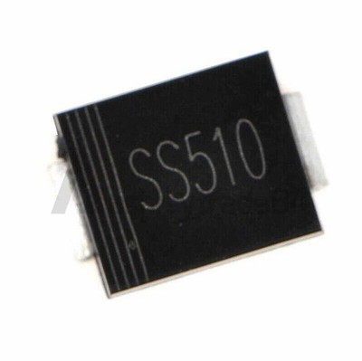 50pcs SS510 SMC 5A/100V DO-214AB Chip Schottky Diodes Surface Mount*le
