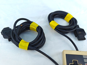 Lot of 4 NES Controllers & RF Switch Cable &ndash; Untested Retro Nintendo