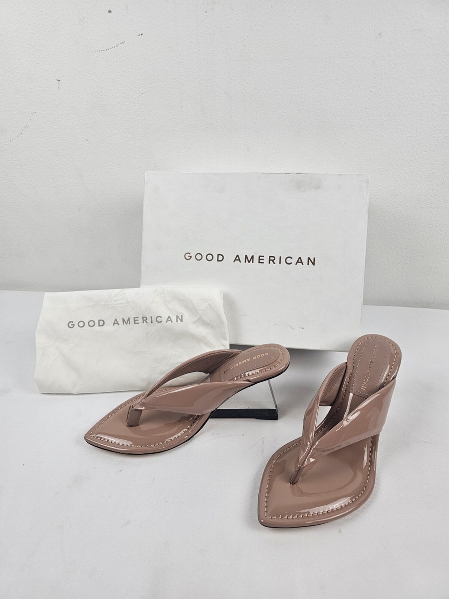 NEW Good American 9.5 CINDER-F*CKING-RELLA Dusty Rose  display picture 1