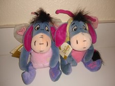 Disney Eeyore Winnie The Pooh Bean Bag Mini Plush Set of 2 - Lovebug  Butterfly