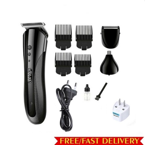 Professional Men's Hair Clippers Trimmers Cutting Machine Cordless Beard Shaver