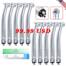 10* NSK PANA MAX Style Dental High Speed Handpiece Push 4 Hole Connector A2
