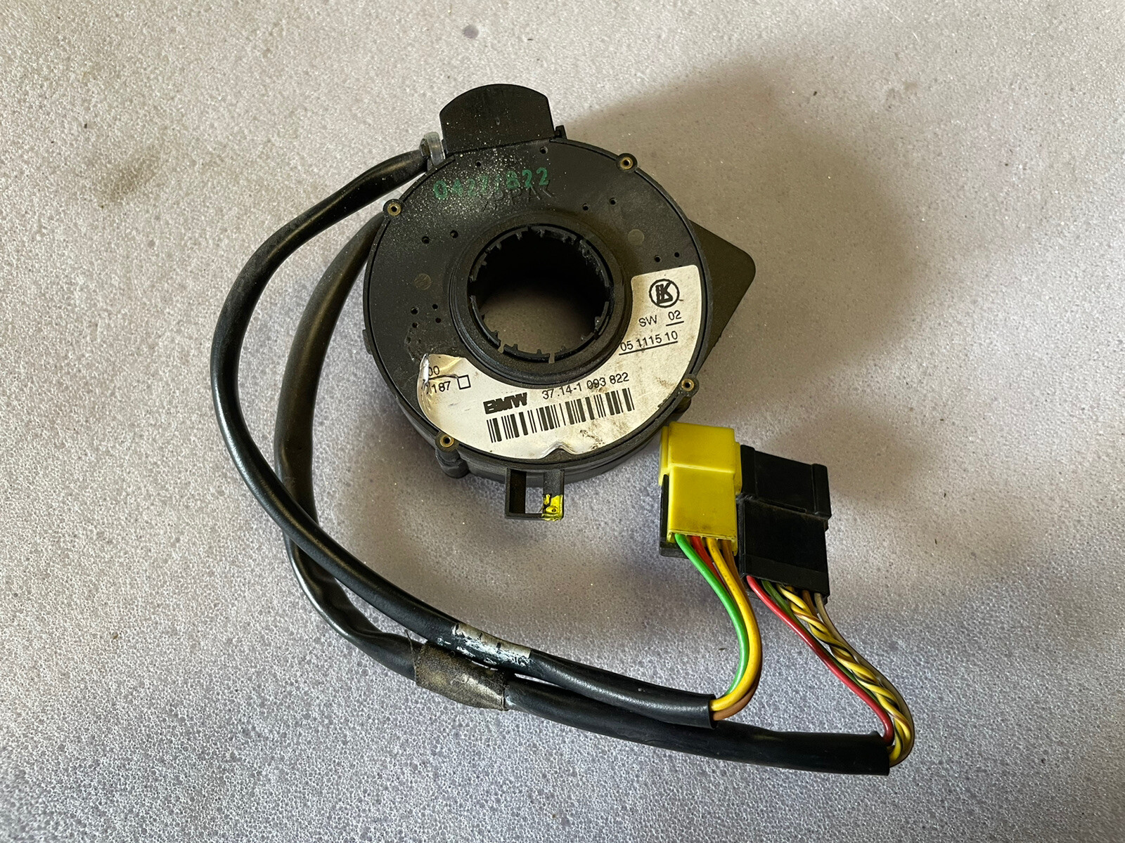 BMW E38 750 LWS Lenkwinkelsensor 1093822 DSC EDC 37141093822 E39 