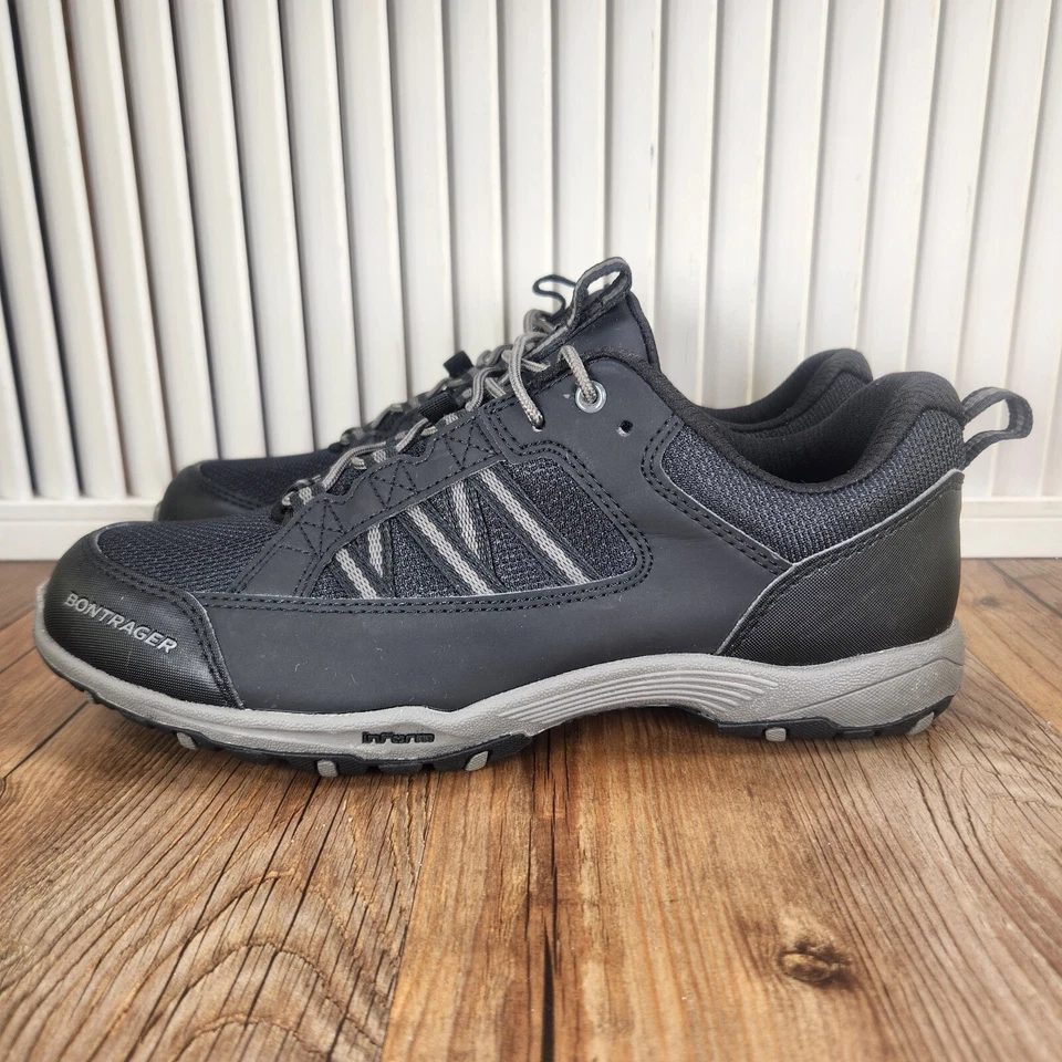 Bontrager SSR Multideporte Bicicleta Zapatos Para Hombres Talla 8 Negro Ciclismo 2 Pernos Clip Tenis Foto 3 de 4