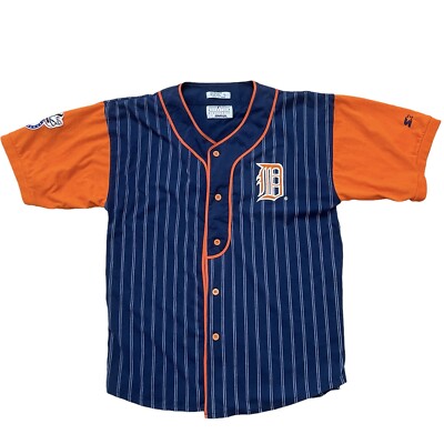 Vintage Detroit Tigers Starter Jersey Mlb Baseball 90s Sz Large
