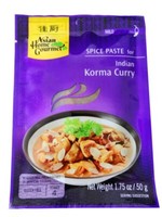 6Er Pack - Asian Home Gourmet WüRzpaste FüR Indisches Korma Curry (6X 50G) Kv