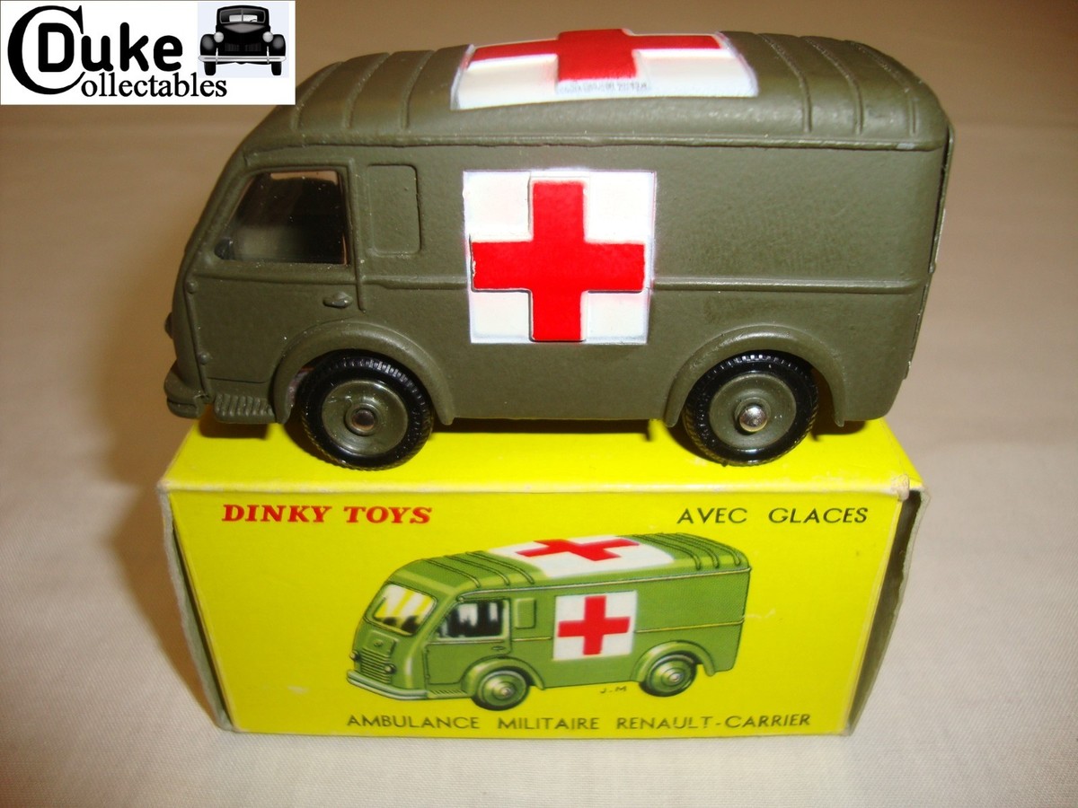 DINKY No.80F MILITARY AMBULANCE RENAULT 【公式通販】