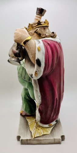 1950er Jahre Jolly Drinking Lipper & Mann Figur Figur Vintage Bar Ware Dekor - Bild 8 von 10