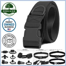 Tactical Nylon Utility Belt Adjustable Heavy Duty Combat Belt with Quick Release