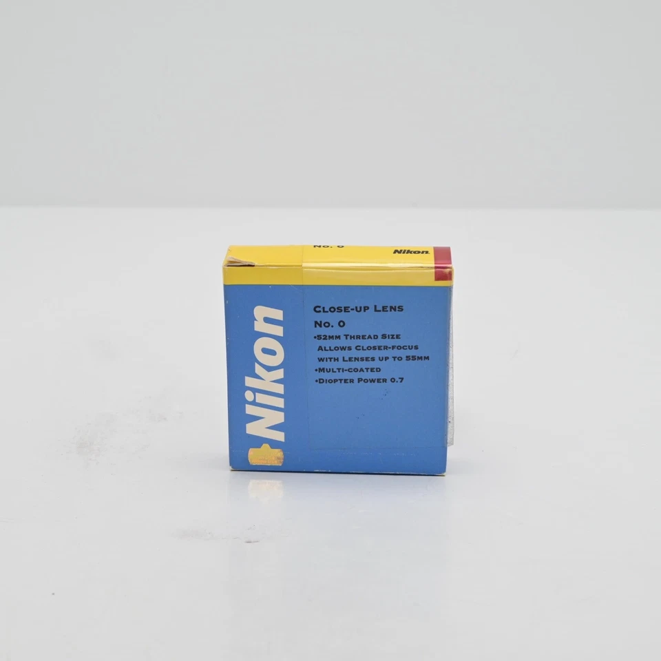 NIKON CLOSE-UP ATTACMENT LENS NO. 0 (0.7 DIOPTER) 52MM - Image 2 of 2