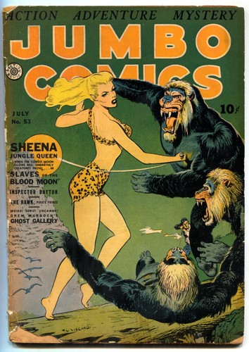 Jumbo #53  1943 - Fiction House  -G+ - Comic Book