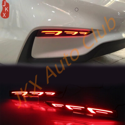 For Hyundai Solaris Accent 2017-20 LED Rear Bumper Tail Brake Light Stop Lamp s