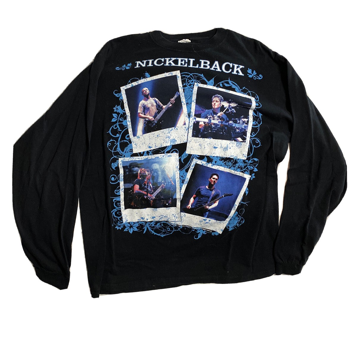 NICKELBACK Dark Horse Tour 2009 Long Sleeve CONCERT Rock Shirt