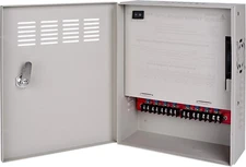 EVERSECU 4K CCTV Power Supply 8 Channel Adjustable DC11V ~DC15V 16 Amp Output Re